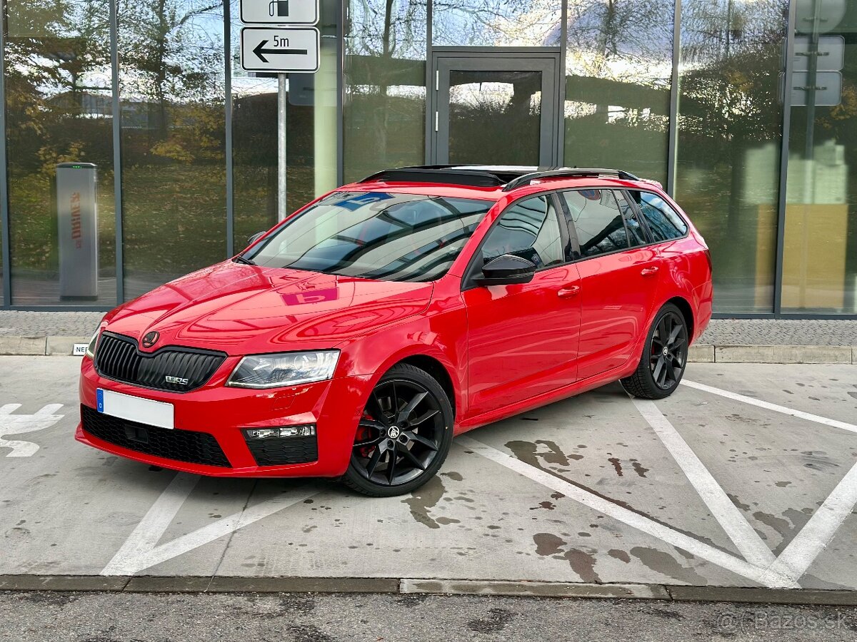 Škoda Octavia combi RS 2.0 tdi 135kw DSG, panorama, tazne