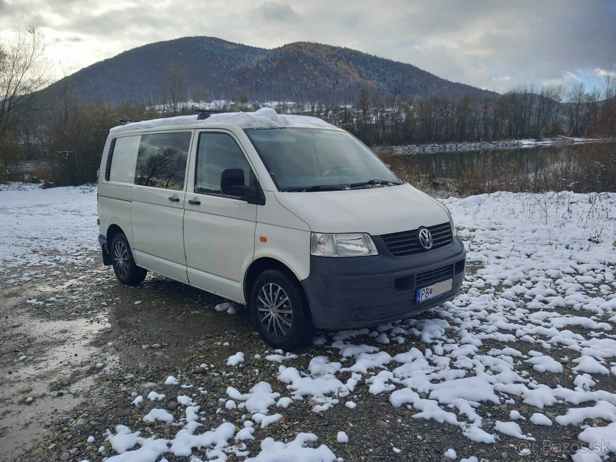 Volkswagen Transporter 2.5Tdi 4x4 96kw Kúp.Slovensko 2007