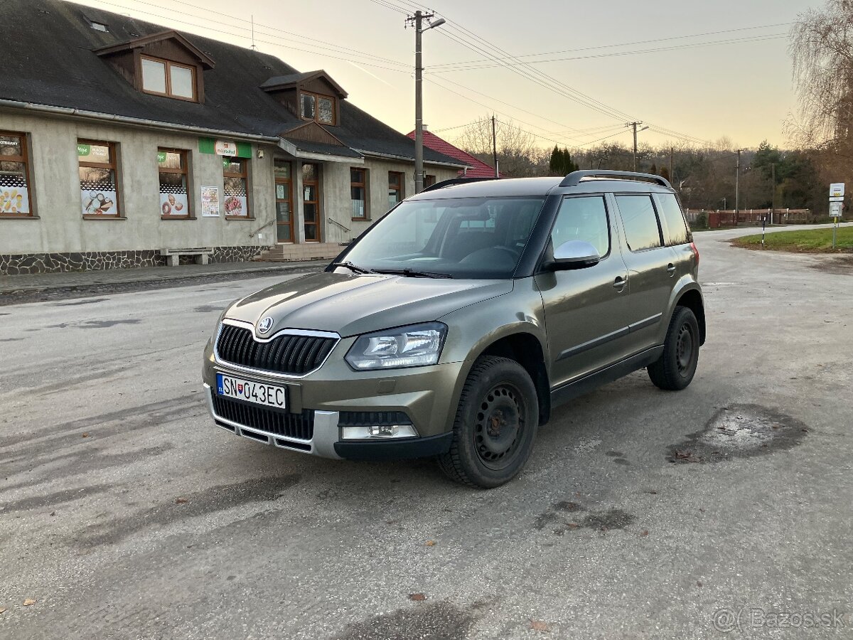 Škoda yeti 2.0 TDI 4x4 outdoor