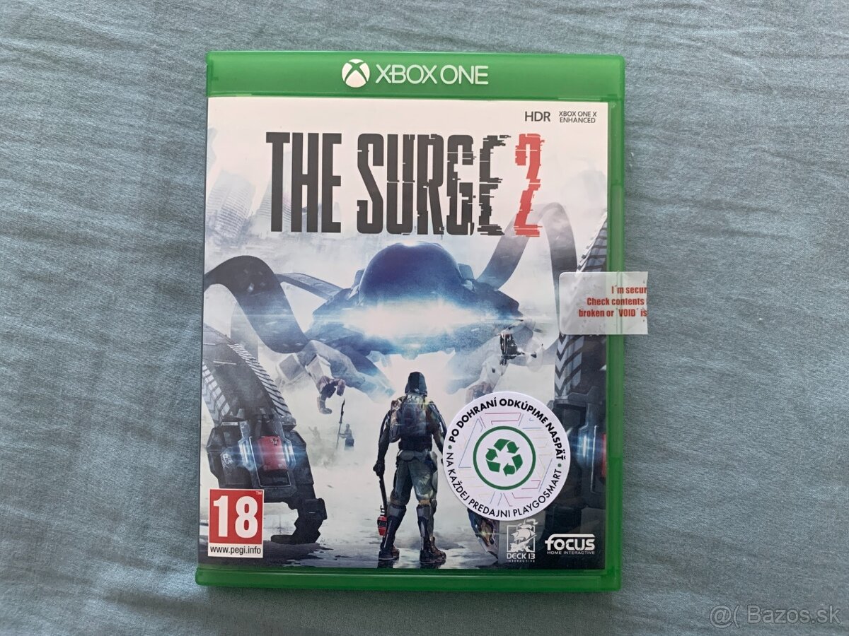 Predám hru Surge 2 na XBOX ONE