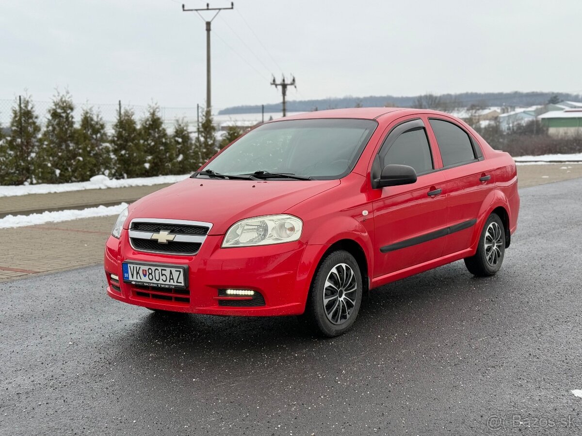 Chevrolet Aveo 1.4 16V / 74kw / SR Pôvod 1.Majiteľ