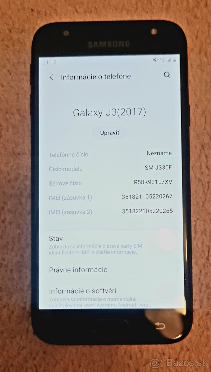 Samsung J3 - 2017