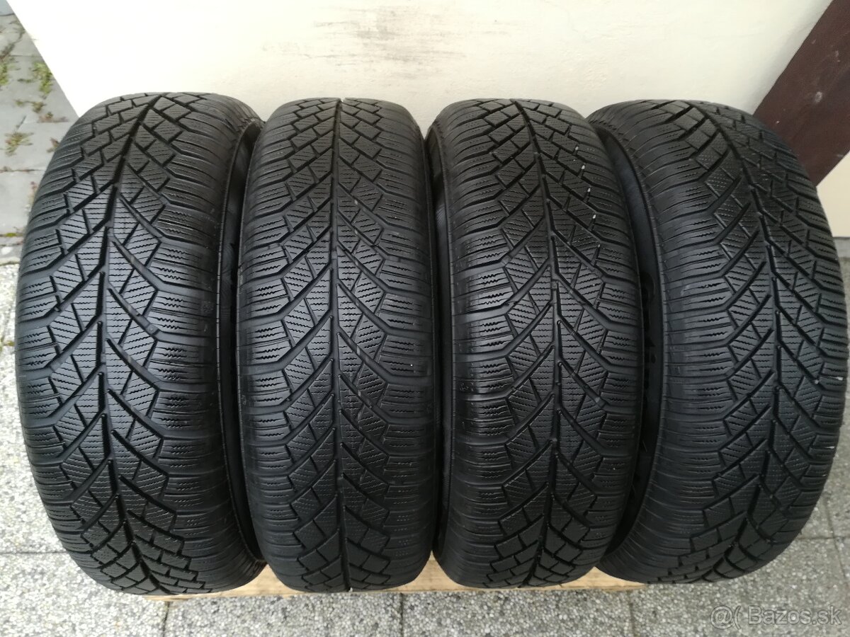 Zimné pneumatiky 195/65 R15 91T Continental, 4ks