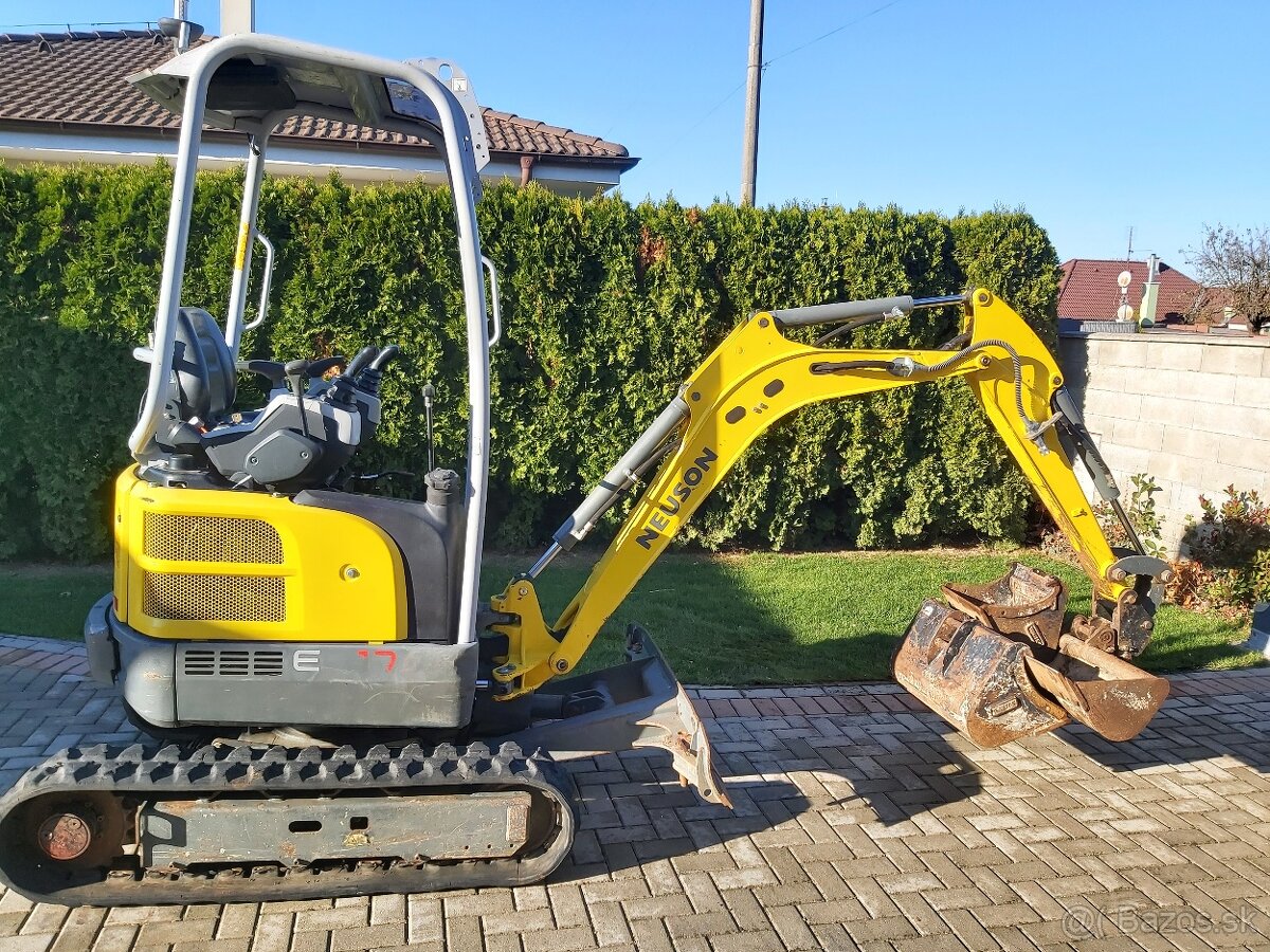 Minibager wacker neuson Ez 17