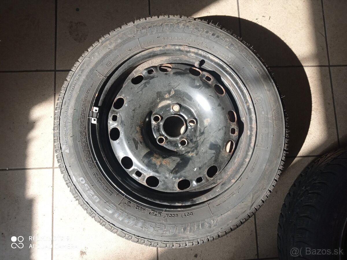 Koleso 5x100 R15 škoda vw