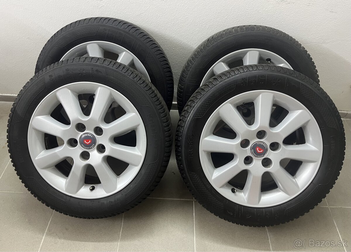 Zimné alu disky s pneumatikami 205/55 R16