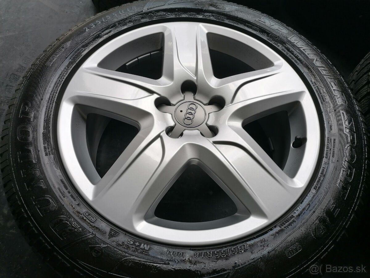 Alu sada = 5x112 = orig. AUDI = s pneu = 235/55 R18