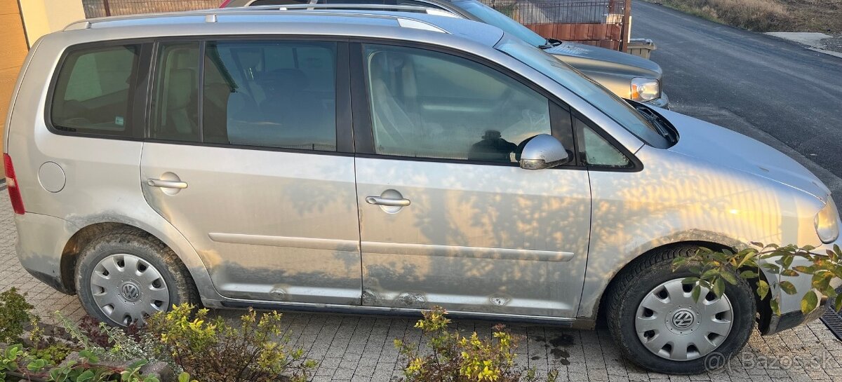 Vw touran 1,9 highline webasto ťažné bez DPF 2005