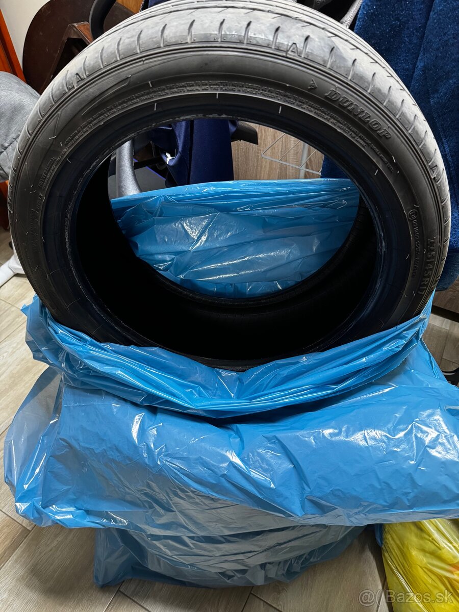 Pneumatiky Dunlop letne 225/45/R17 91W 4ks