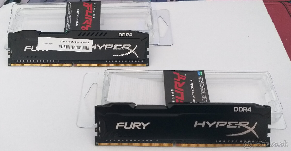 Operačná pamäť Kingston HyperX FURY 16GB (2x8GB) 2666MHz DDR