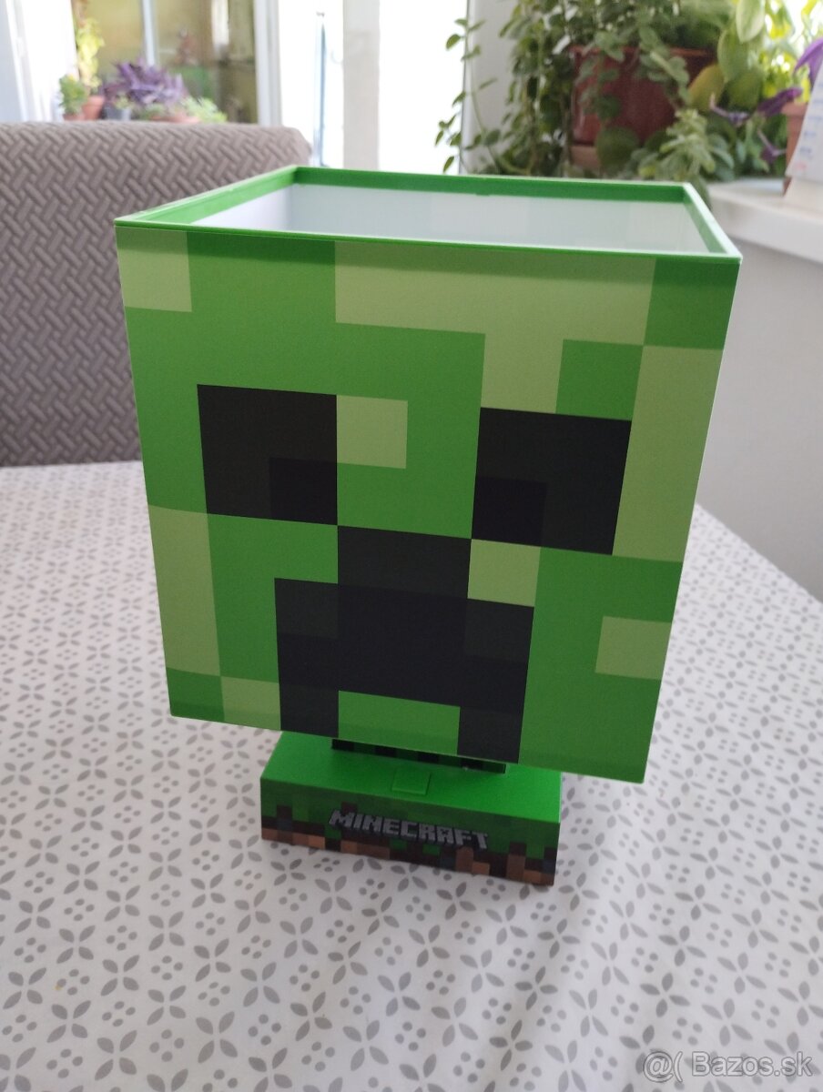 Stolna lampa Creeper Minecraft