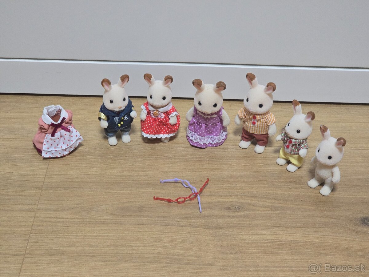 Sylvanian family - rodinka zajacov