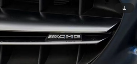 AMG emblem plaketka do prednej masky mercedes benz