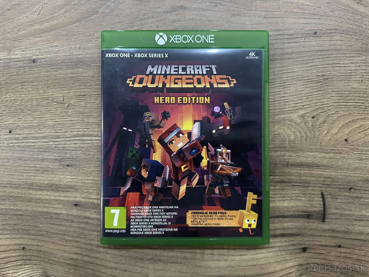 Minecraft Dungeons na XBOX ONE a SERIES X