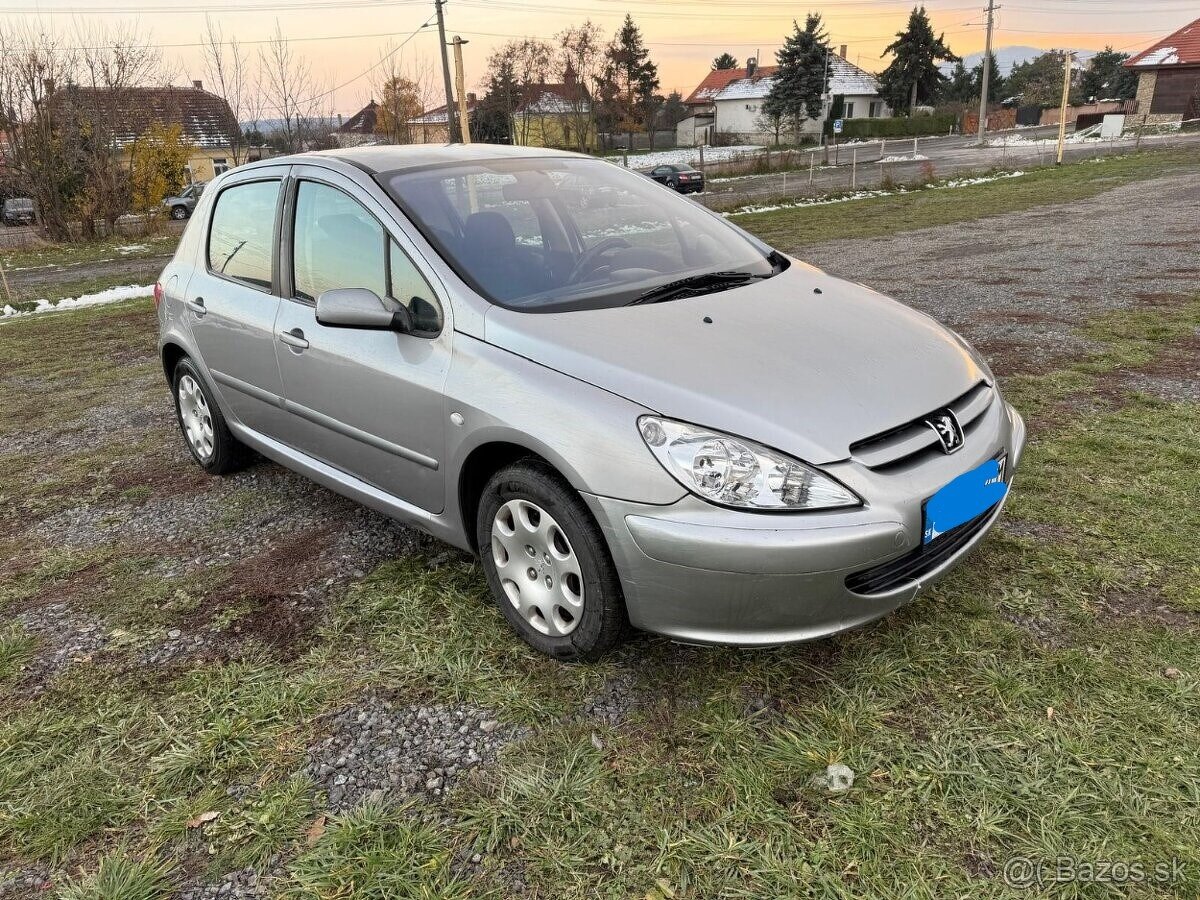 Predám výhodne Peugeot 307 2,0HDi-66kW- nová STK a EK