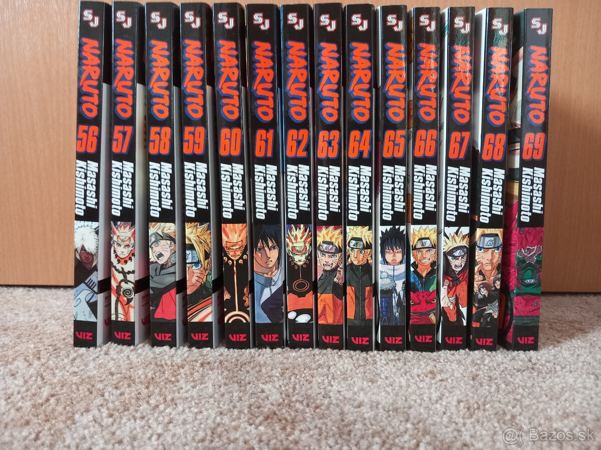 Naruto vol. 56 - 69 EN