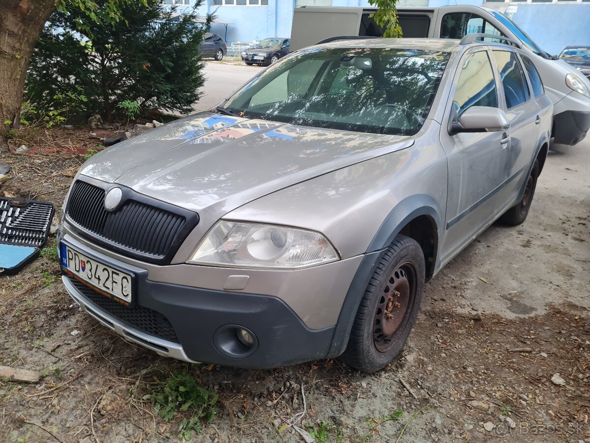 ŠKODA OCTAVIA 2. SCOUT 4x4 2,0 TDI