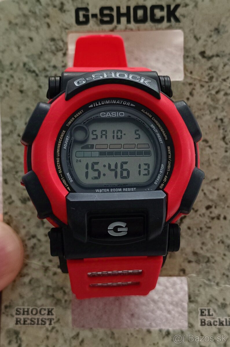 Casio G-Shock DW-003 RED BLACK