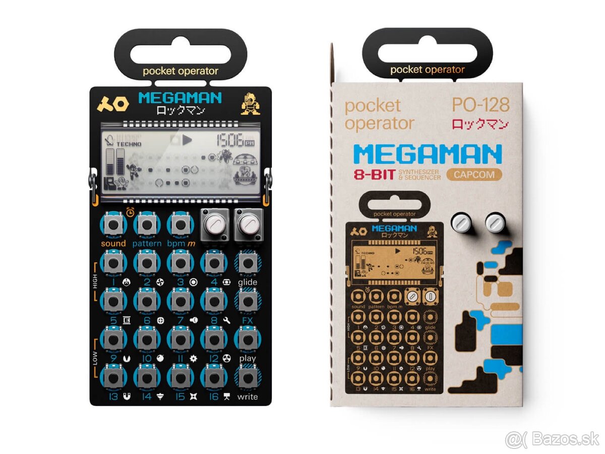 teenage engineering po-128 megaman