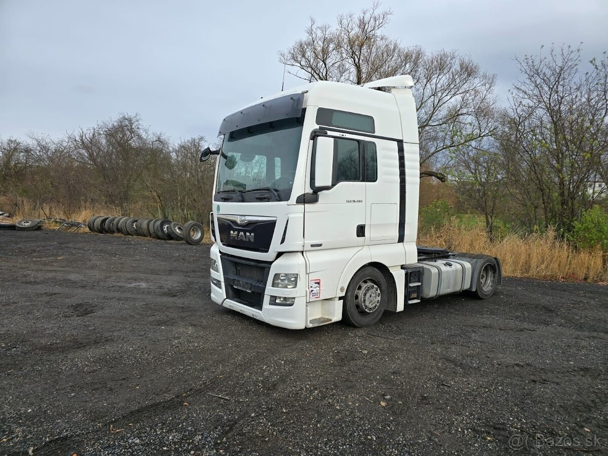 TAHAČ MAN TGX 18.480, r.v.2014, EURO 6, XXL,