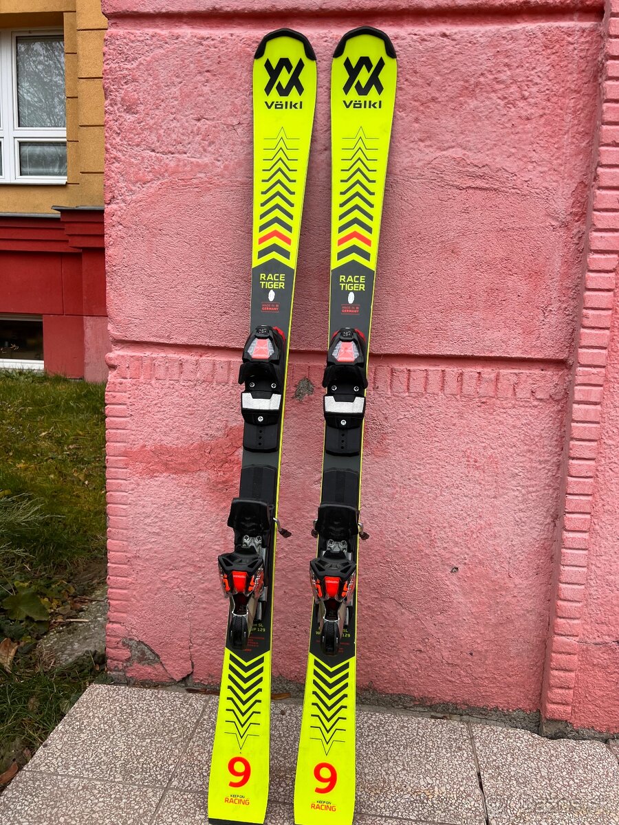 Juniorské lyže Völkl Racetiger SL - 129cm (130cm) - FIS