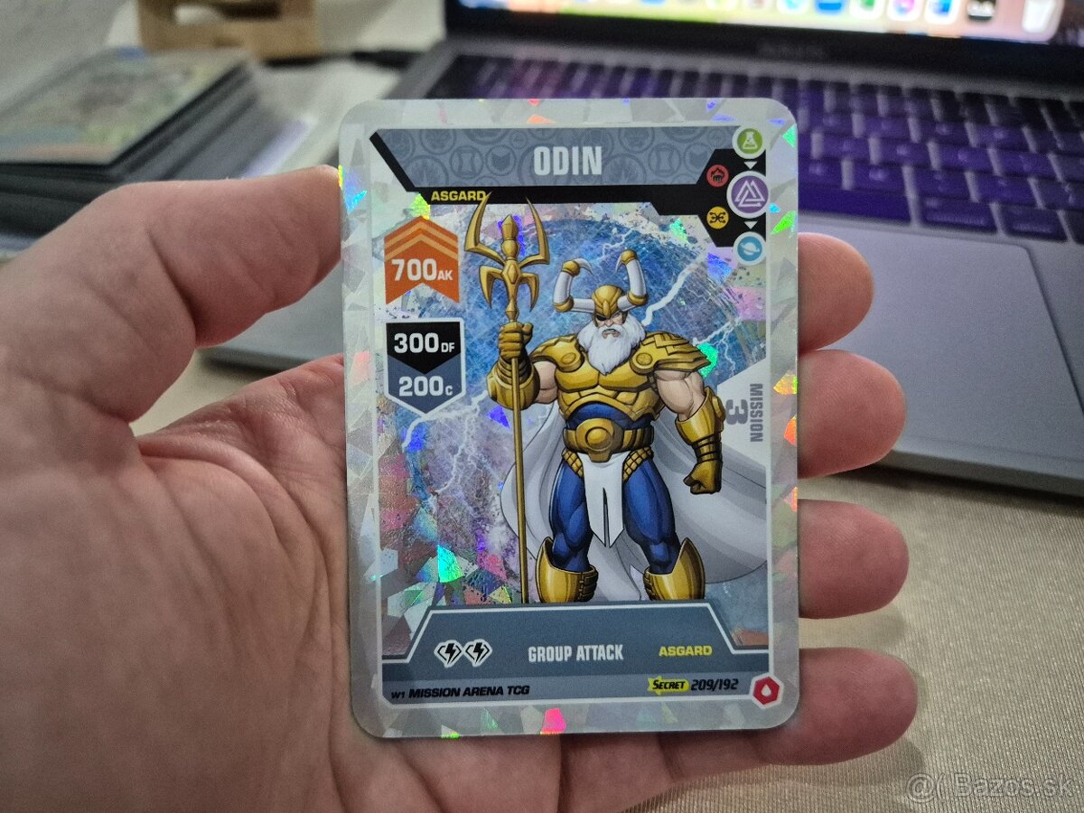 MARVEL Mission Arena Secret Rare kartičky