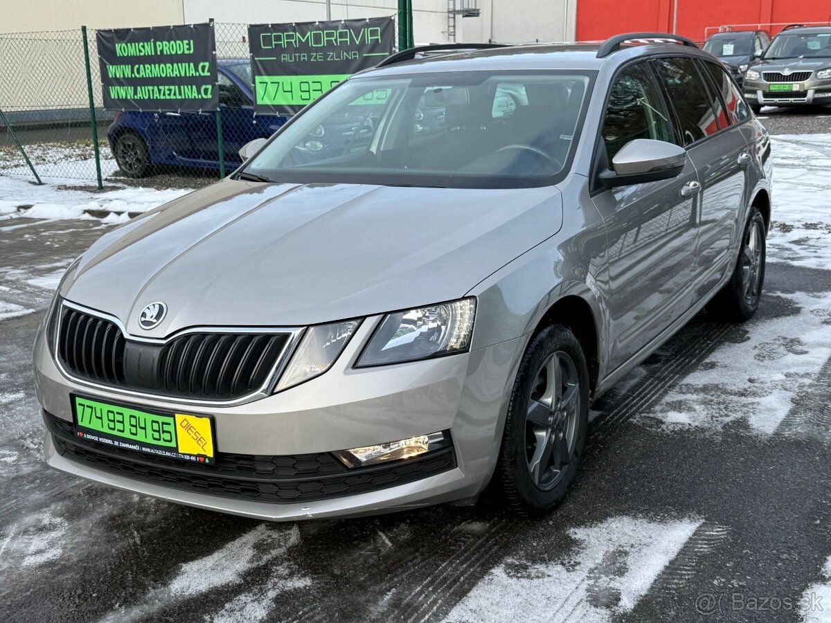 ► ŠKODA OCTAVIA 1,6 TDI - 85 kW, HANDSFREE, TAŽNÉ ◄