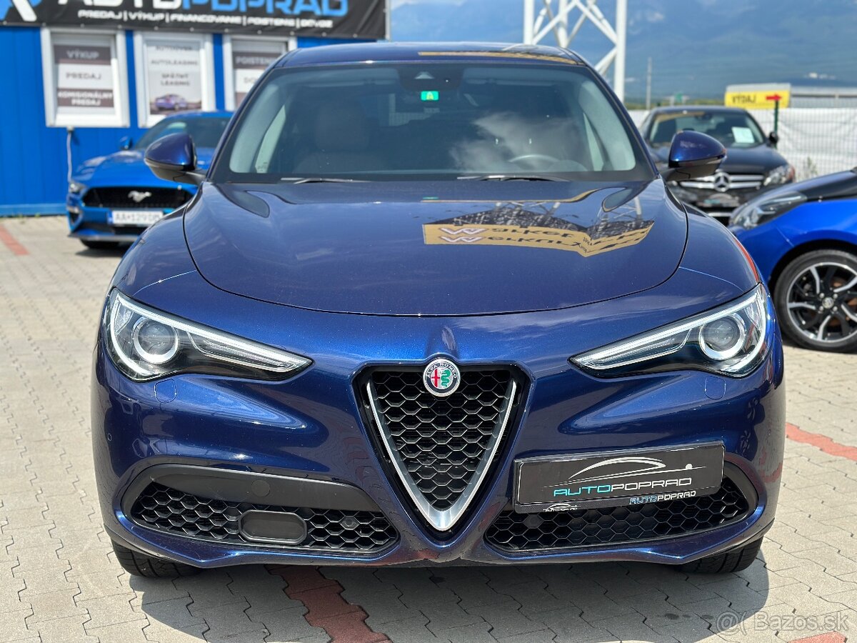 ALFA ROMEO STELVIO , 1.majitel, 109000 KM , MOZNA VYMENA