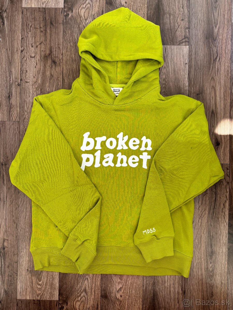 Broken Planet Moss Green mikina