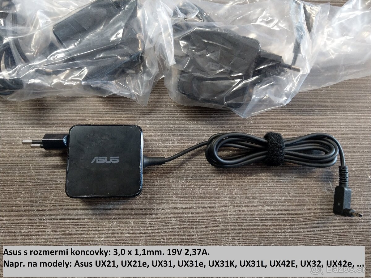 Nabijacka Asus UX21, UX21e, UX31, UX31e, UX31K, UX31L, UX42E