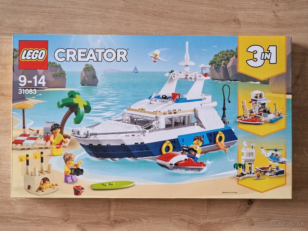 Lego Creator 31083 Dobrodružstvá na mori