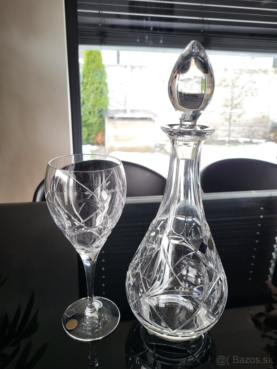 Bohemia Crystal set na vino