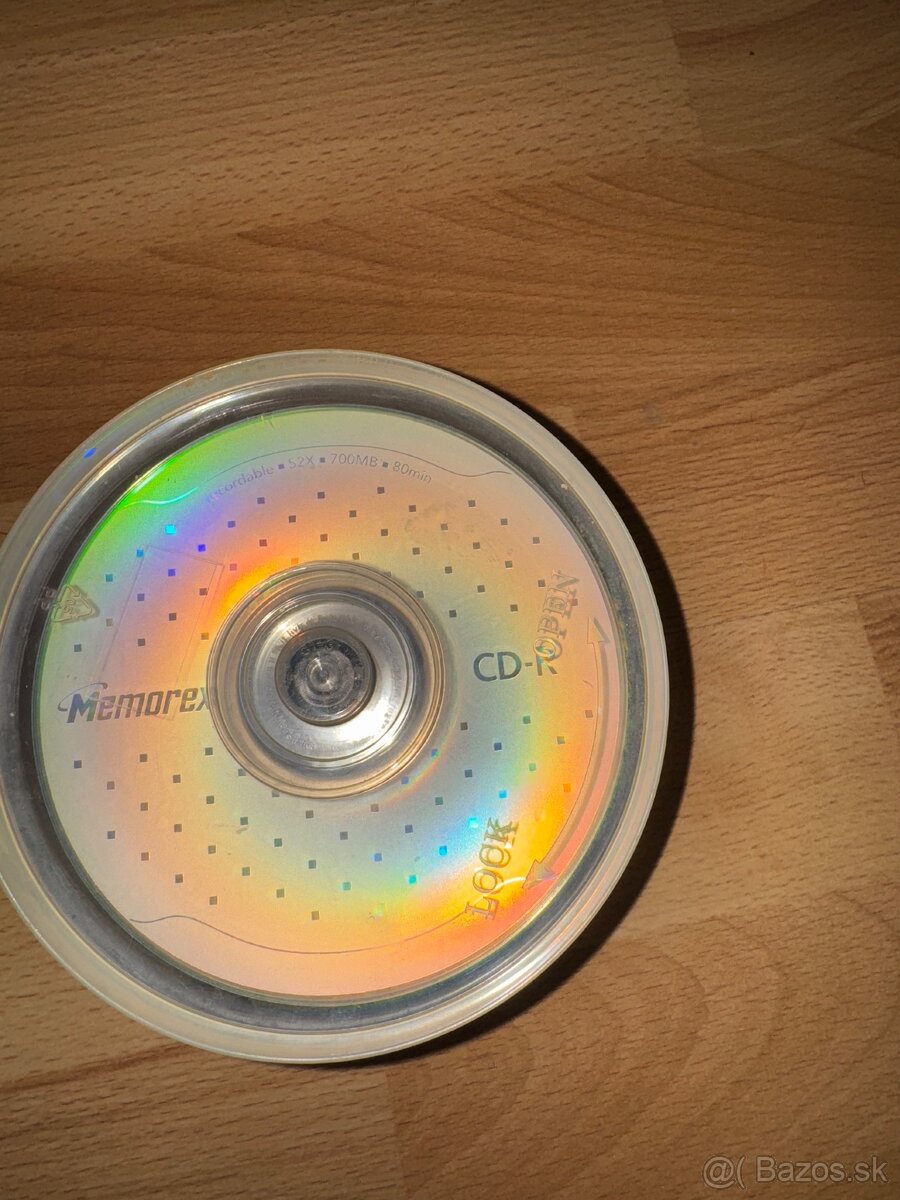 CD-R Memorex 21ks, 52x, 700MB, 80 min.