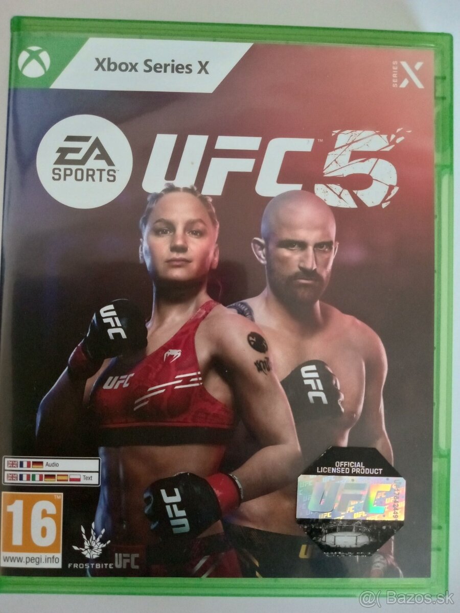 hra na Xbox Series X UFC5