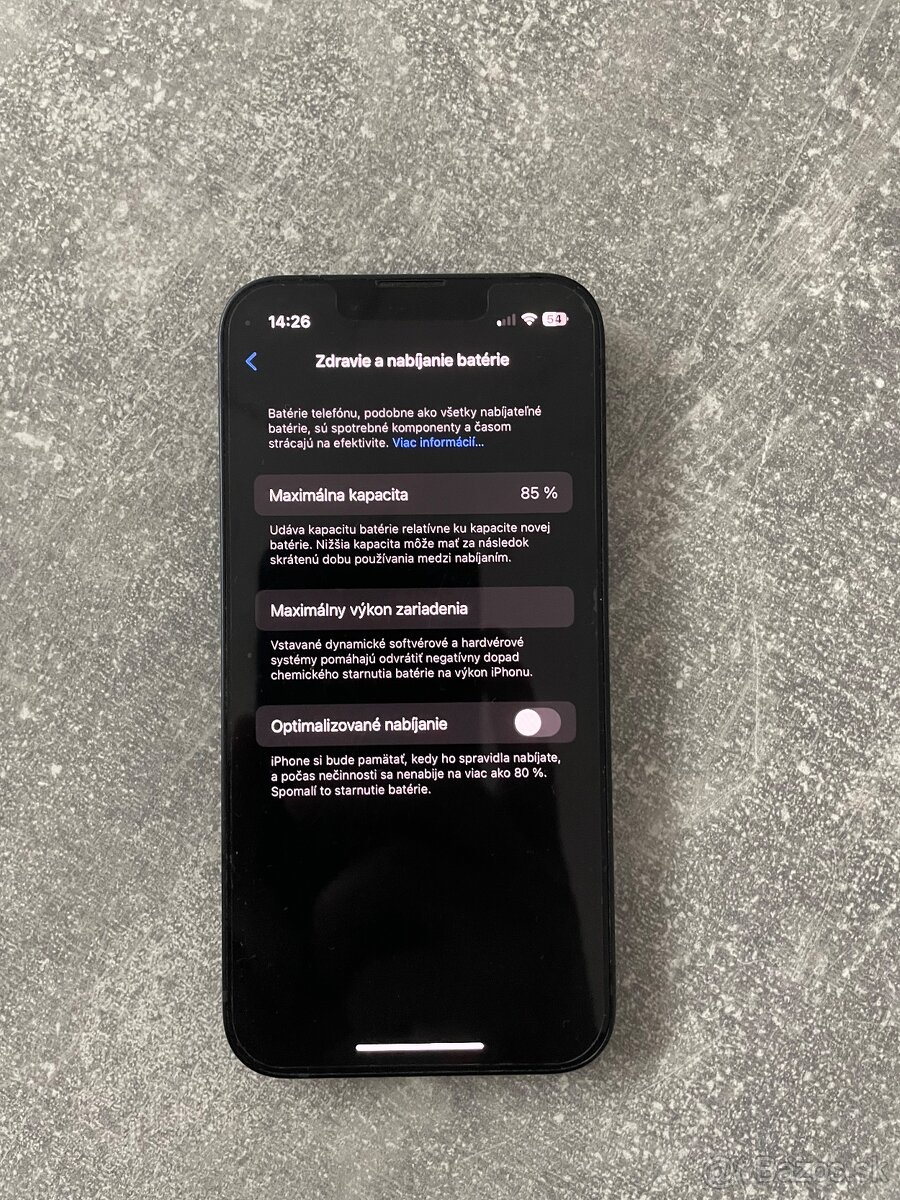 Predám iPhone 13 Mini – 85 % kapacita batérie