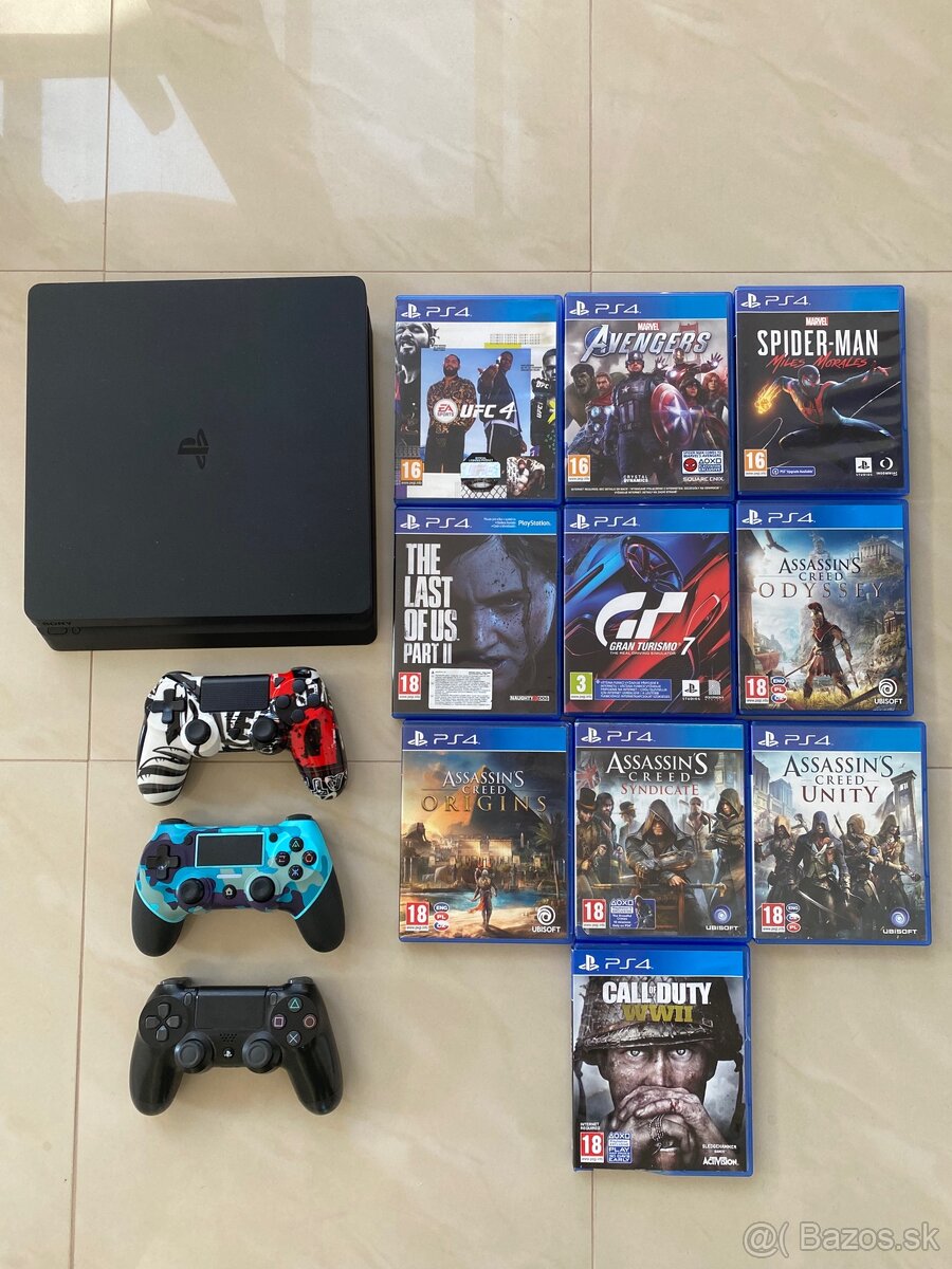 Playstation 4 slim 500gb + hry