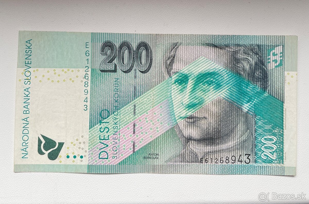 200 slovenských korún E 2002