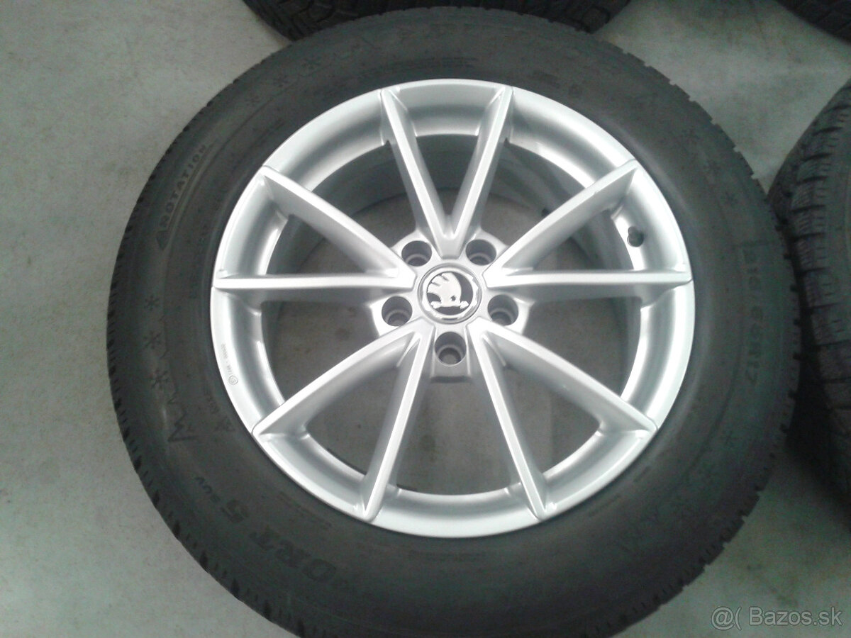 Zimna sada 5x112 R17 7,5J ET36 SKODA KODIAQ