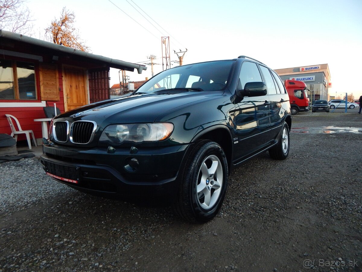 BMW X5 3.0 D,A/T,4X4,STK , EK ,KO +Slovenský TP,ŠPZ