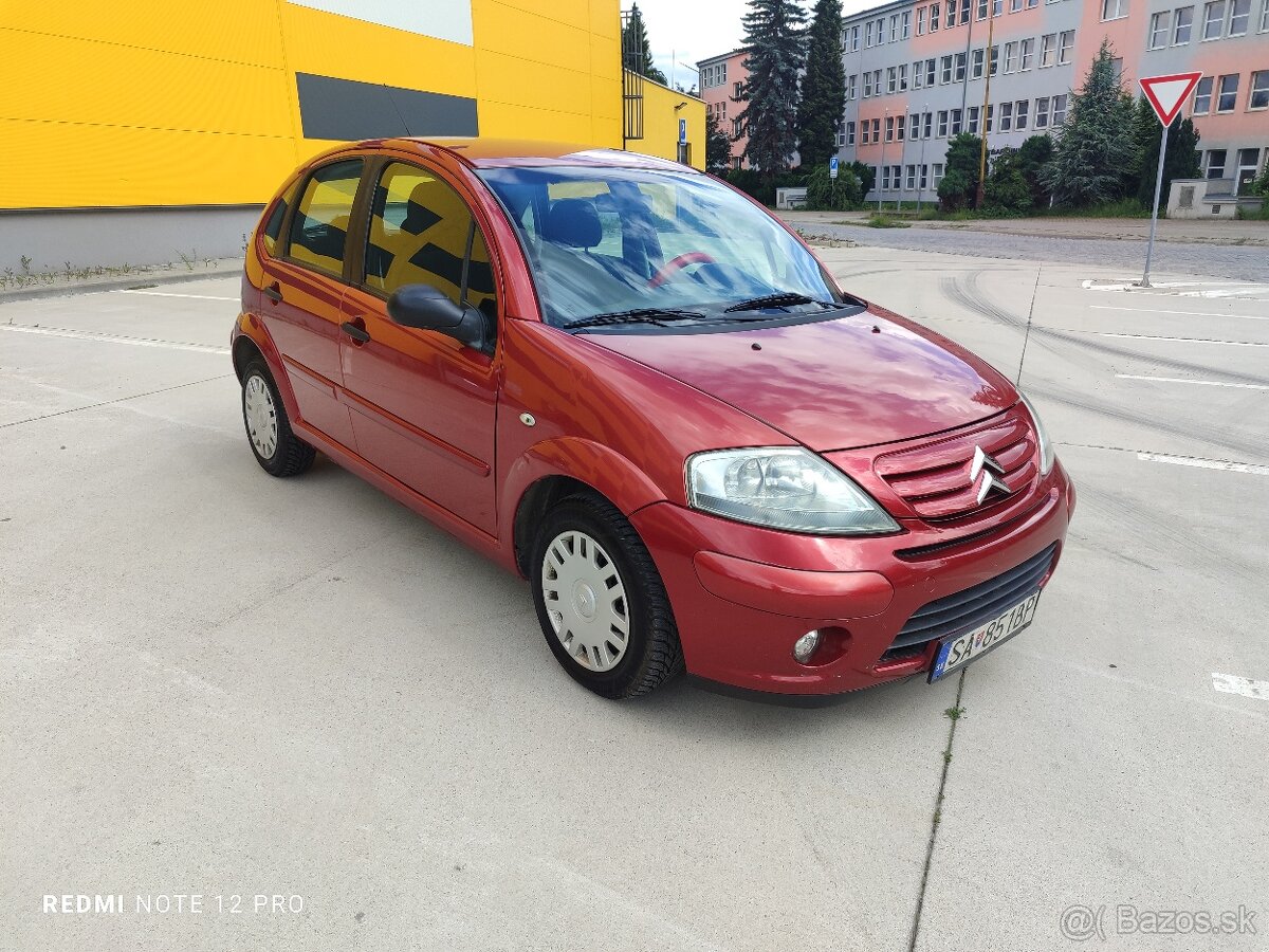 Citroen C3 1.4 16v 65kw, r.v 4/2009, M5, 5 dv.