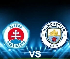 5x vstupenky Sk Slovan Bratislava - Manchester City