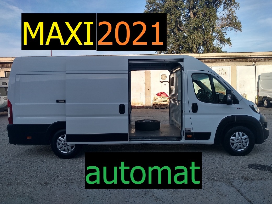 2021_Fiat Ducato 2.3 L4H2 MAXI AT9 180k_14.999€ netto_ZÁRUKA