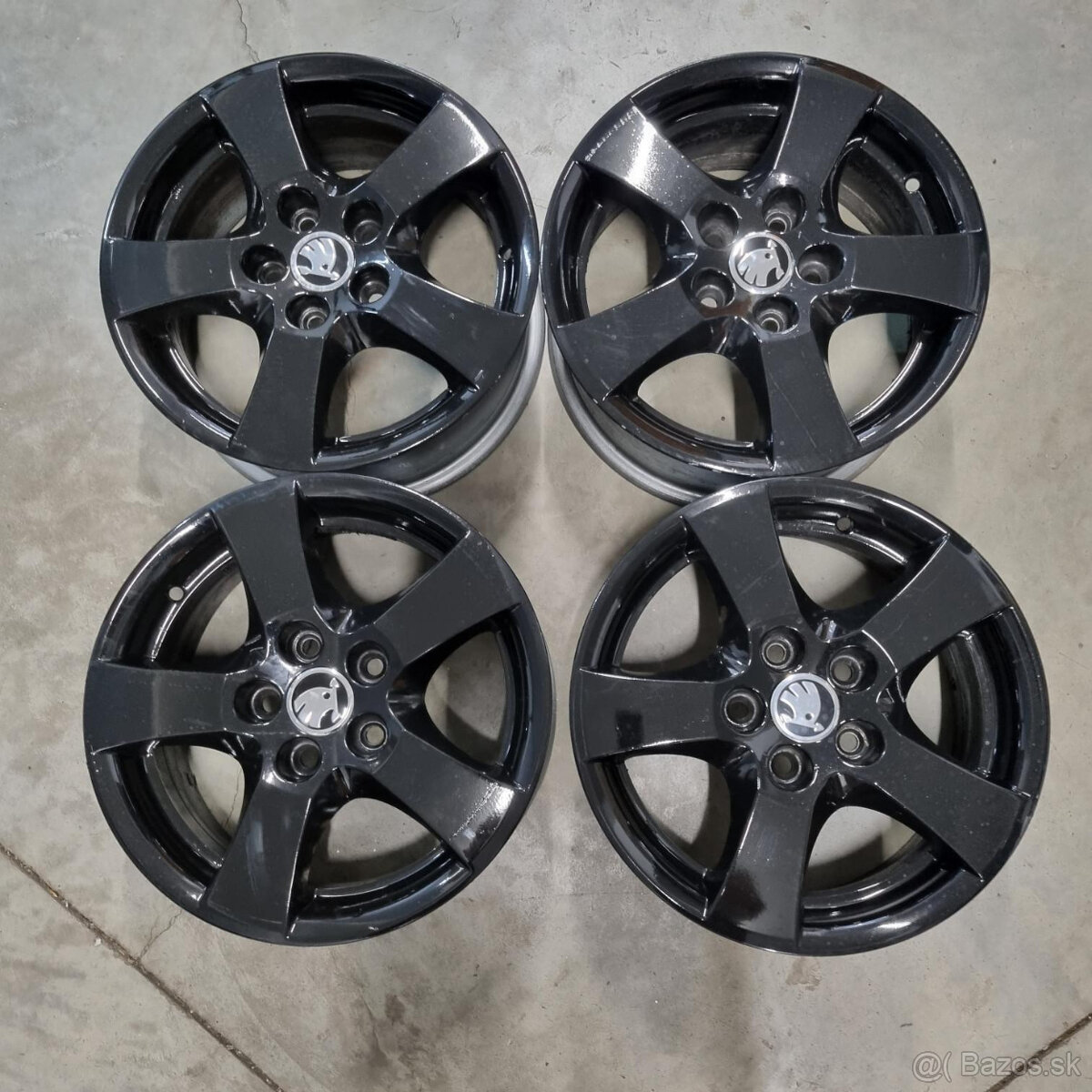 Originál Škoda SPRINT disky 5x100 R14 ET43