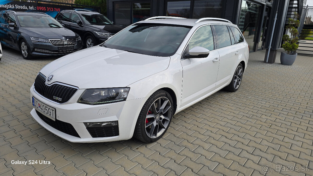 Škoda Octavia Combi 2.0 TDI DPF RS DSG