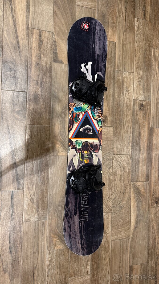 Libtech snowboard 159 s viazanim flow velkost L