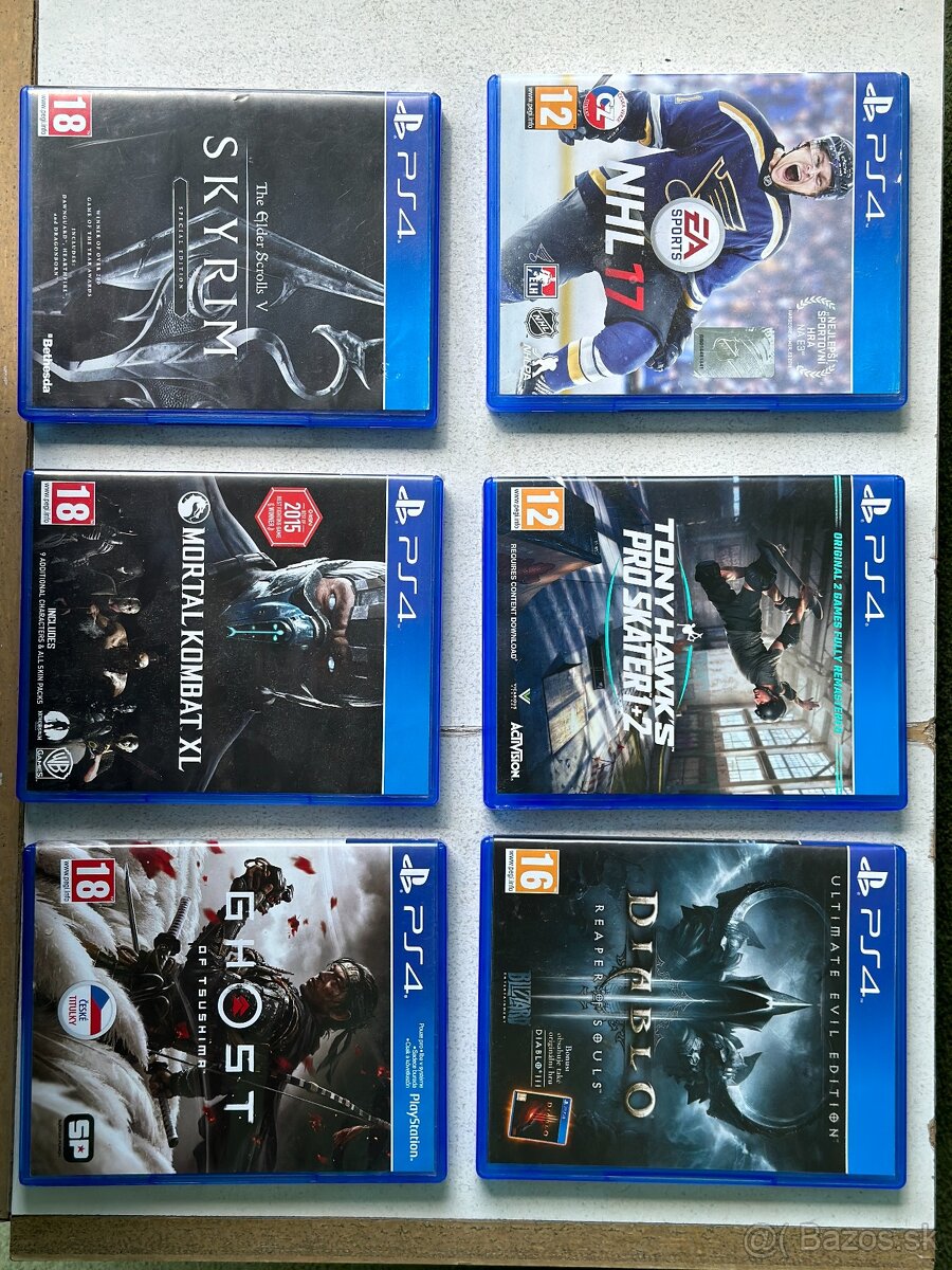 ❗️Skvelý darček - PLAYSTATION 4 HRY ⬇️