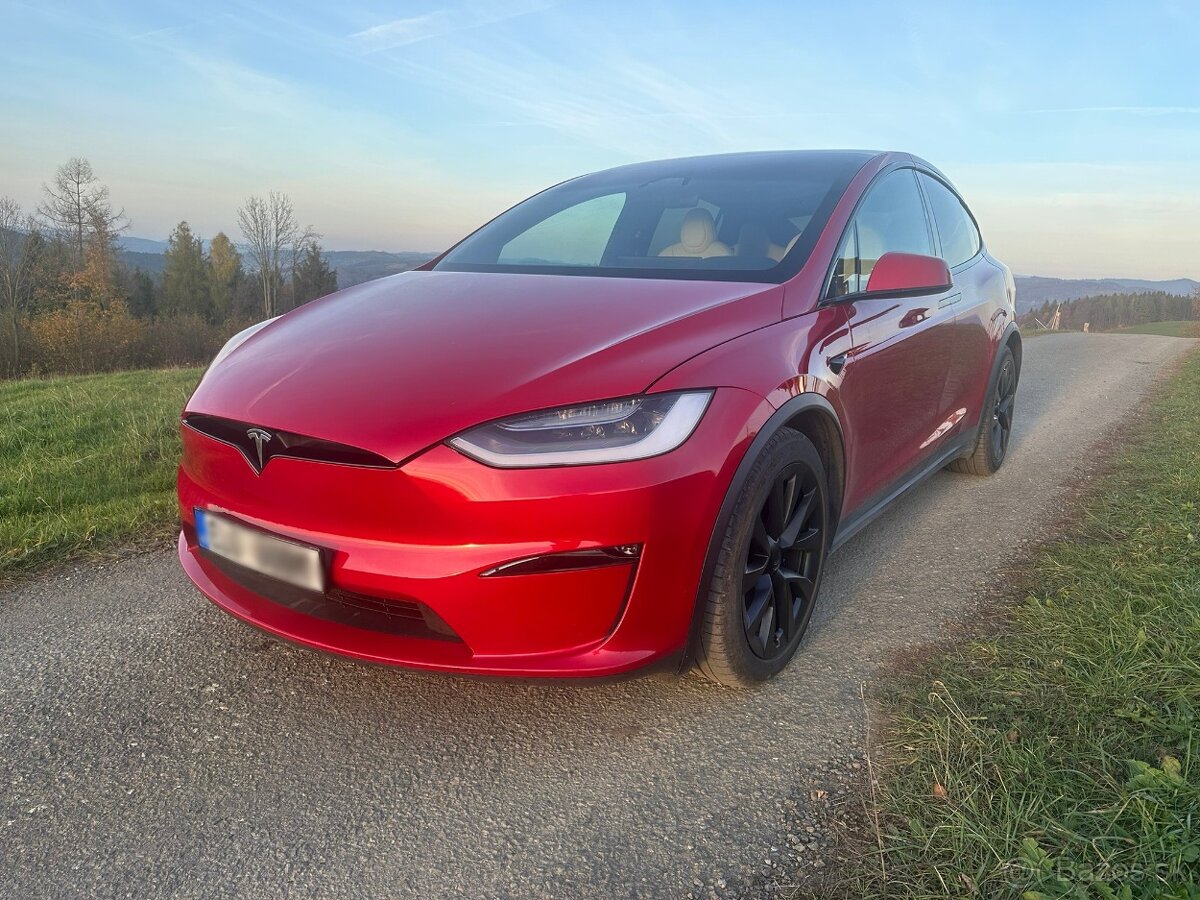 Tesla Model X 2023 7míst,Long Range 4x4,+DPH, free SCH