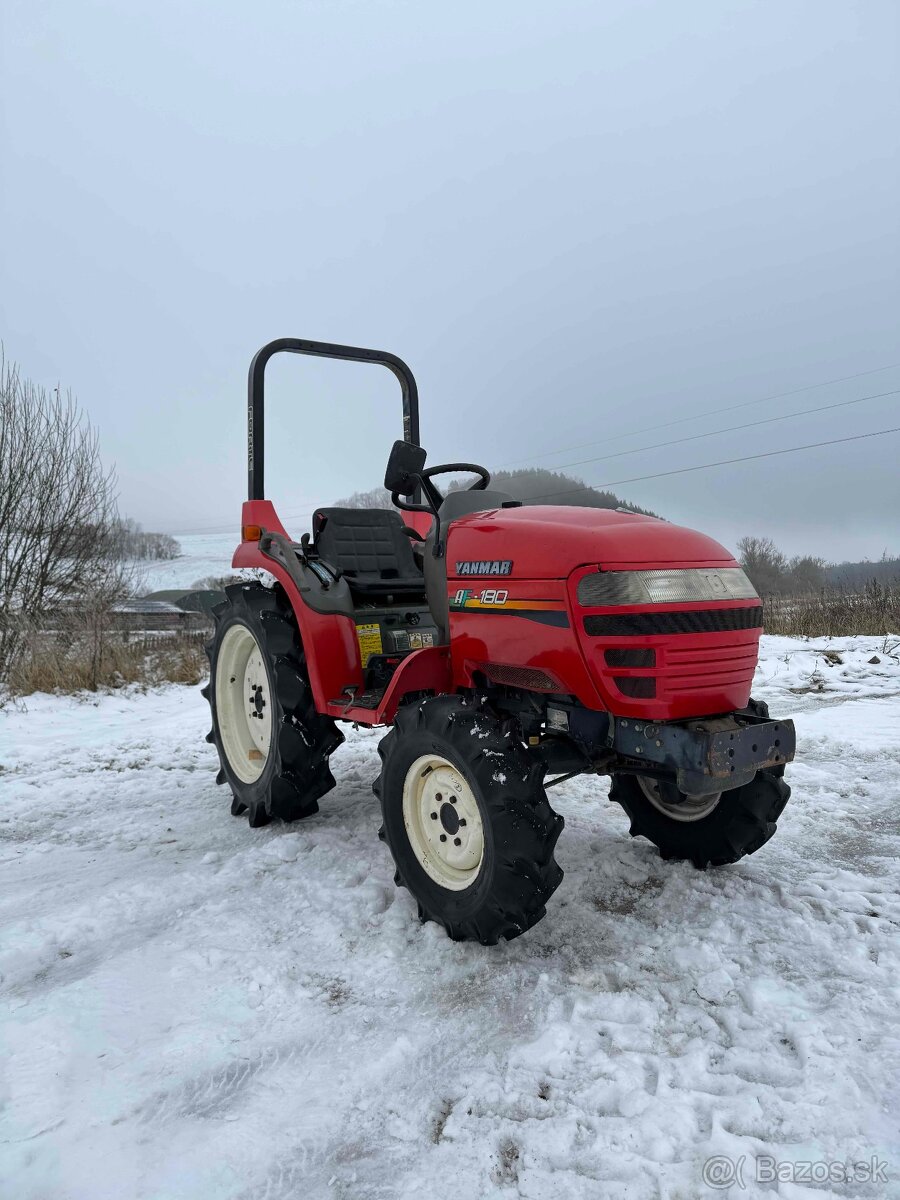 japonský malotraktor YANMAR AF180 s rotavátorom