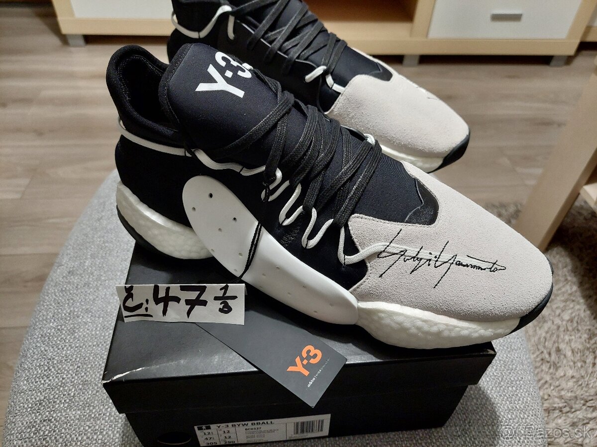 Pánske tenisky Adidas Y-3 BYW BBALL 47 1/3