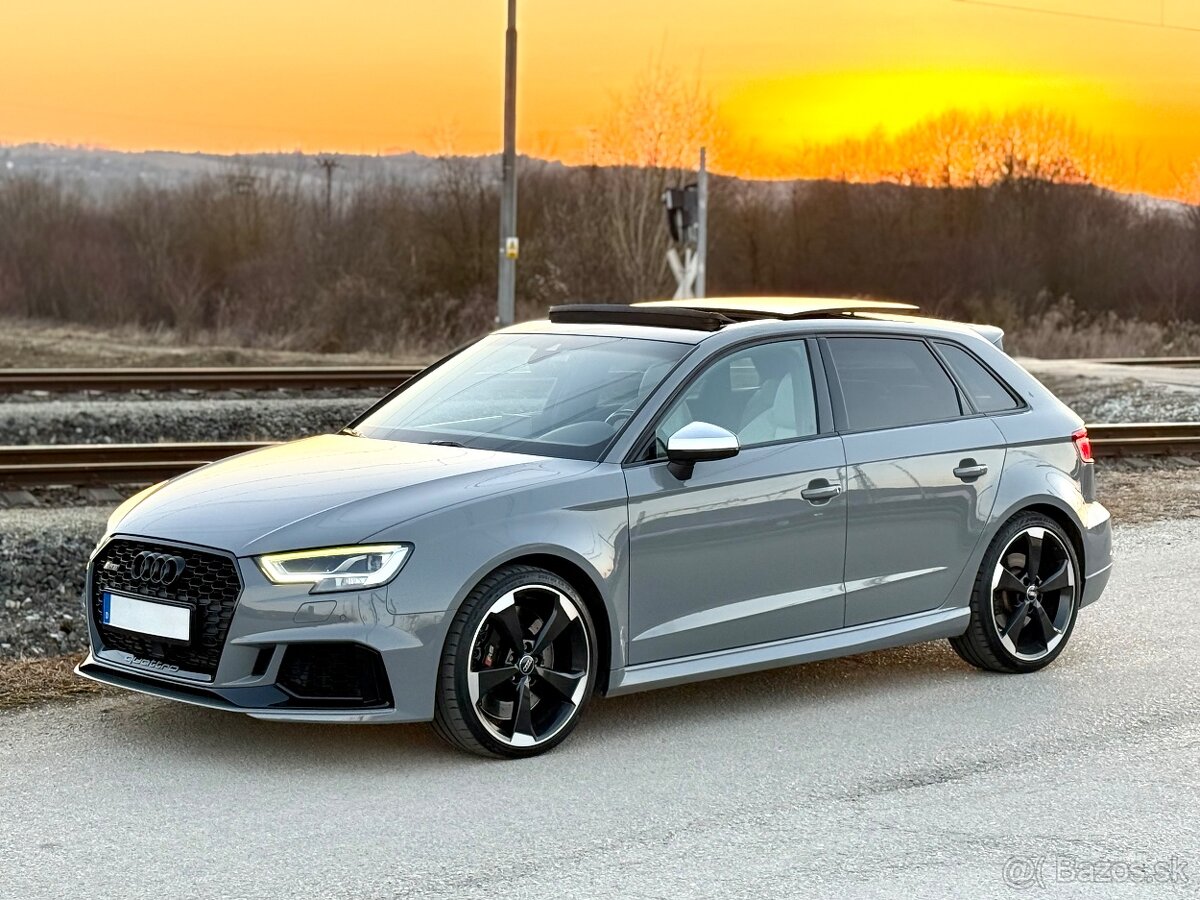 Audi RS3 2.5 tfsi 400ps DSQ quattro, matrix, bang, panorama